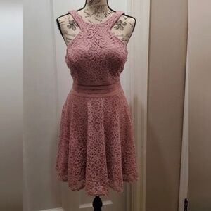 City Studio Dusty Pink Dress 👗 Size 13